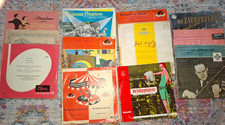 Schallplatten Konvolut  65 Stück, 10 Inch, Klassik, Operette, etc.