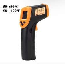Infrarot Thermometer Pyrometer Temperaturmessgerät Profi IR -50°C ~600°C Laser
