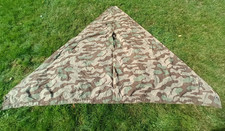 Rar WH Splittertarn Zeltbahn m. wechselnden Knopflöcher und R.B.Nr., rotating