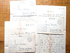3 Feldpost Briefe 2. WK 1940 mit Inhalt Nachrichten Ersatz Kompanie 46 Bayreuth