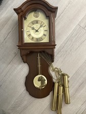 AMS Uhr Wanduhr Pendeluhr mit
