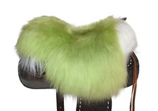 Lammfell Sattelbezug