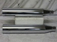 Harley Davidson orig. US Endtöpfe mit Kat., chrom, TC Softail Breakout, Heritage