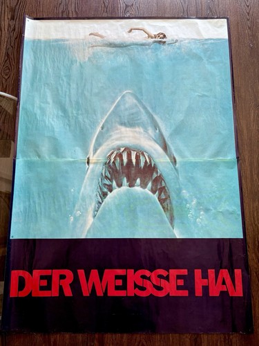 Der weiße hai kinoplakat - der,
