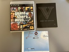 PS3 • Sony Playstation 3 - Grand Theft Auto V / GTA 5 DE mit OVP• Top Zustand
