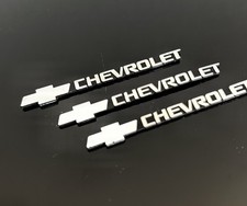 1x CHEVROLET 3D Aluschild
