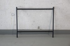 Richard Lampert 1 x Seitenrahmen rechts schwarz für Egon Eiermann Tischgestell