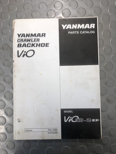 Yanmar teilekatalog vio30 - yanmar,