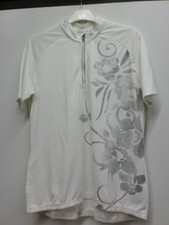 weißes Radler Shirt Gr. 44/46 von Crivit