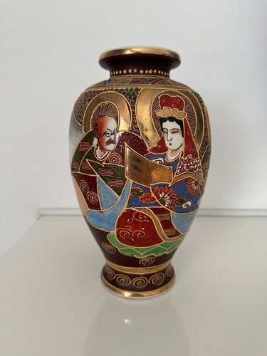 Antike japanische vase satsuma - antike,