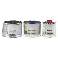 Autolack Set Dose für American Motors P69 55N91 Snowberry White 1,25L