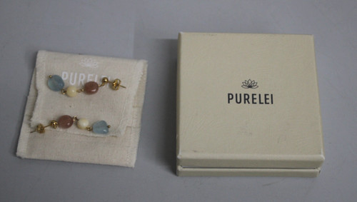 Purelei sunrise ohrringe gold - ohrringe,