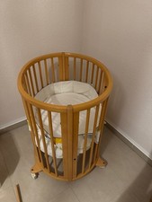 Stokke Sleepi Kinderbett + Stokke Mini Babybett inkl. Zubehör