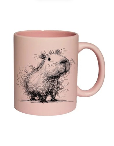 Doodle cute capybara animal - doodle,