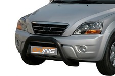 Frontbügel Edelstahl SCHWARZ