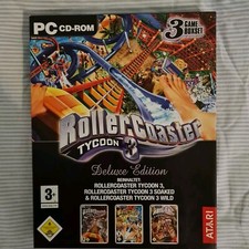 Rollercoaster Tycoon 3-Deluxe Edition, 3 Game Boxset, PC