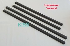 W123 Fensterschachtleisten Set 4 Stück Mercedes Abdichtschiene außen