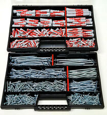 XXL ANGEBOT! Fischer DuoPower Dübel 5 6 8 10mm Kurz/Lang +Schrauben insg 738 Stk