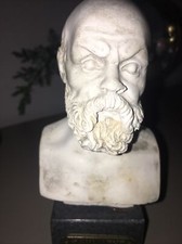 Sokrades Skulptur Gips