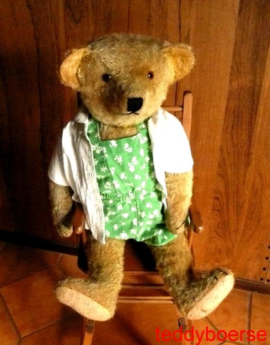 Antiker großer teddy bär - teddy,
