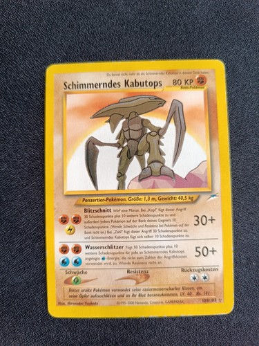 Schimmerndes kabutops - schimmerndes, /