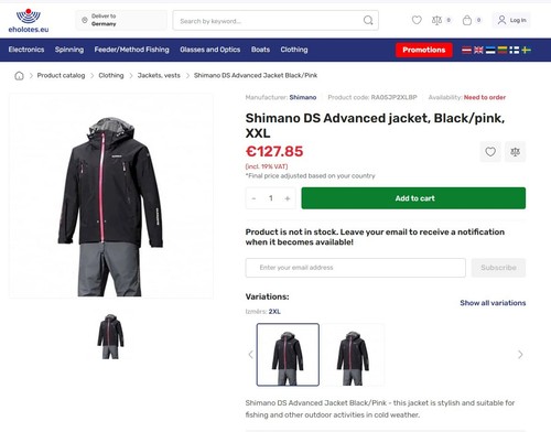 Shimano dryshield advance - dryshield,
