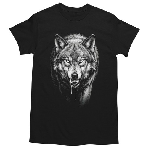 Wolf shirt herren - t-shirt,