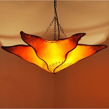 Orientalische Lampe Hennalampe Deckenlampe Marokkanische Leuchte *Seestern-O*