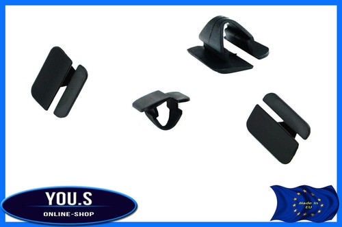 10x clips motorhaube - 10x,