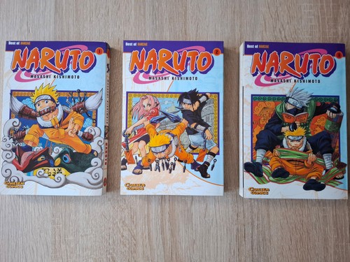 Naruto manga bände auf - manga,
