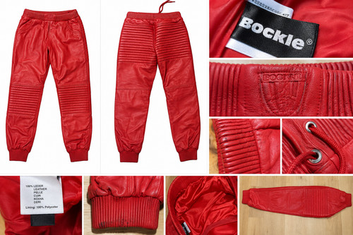 Bockle leder jogger - bockle,