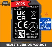 SD KARTE für MERCEDES GARMIN