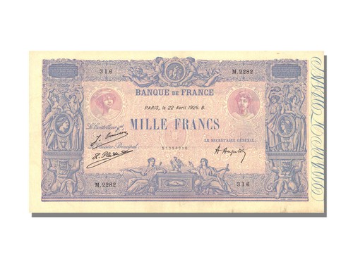 Geldschein frankreich 1000 - frankreich,,