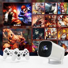 2025 NEU Beamer Gaming Projektor 4K UHD Heimkino Game Konsole Weihnachtsgeschenk