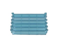 6x LEGO Lamelle transparent