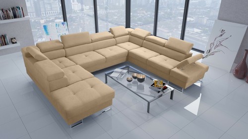 Xxl ecksofa form galaxy - u-form,