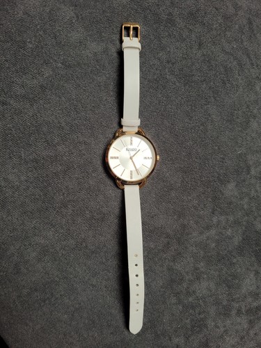 Modeschmuck uhr rosegold weiß - uhr,