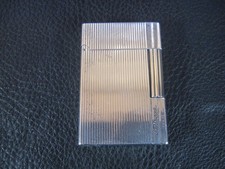 S.T Dupont Feuerzeug Lighter Silber  Gatsby Linie 2 Komplett Überholt Garantie