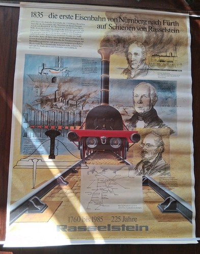Plakat deutsche bundesbahn - db,