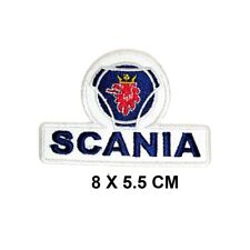 Scania Sports Truck cool bestickt Bügelbild Aufnäher Patch Jacke Jeans Leder 458