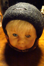 warme Mütze Cap m. Aufschlag v. Steffner Reine Schurwolle warm für Kids 48-52 cm