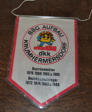 DDR Sport Wimpel BSG Aufbau