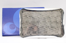 WMF S-Collection Edelstahl Nr. 7469 Tablett Servierplatte Vintage in OVP