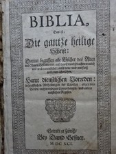 Biblia germanica 1691