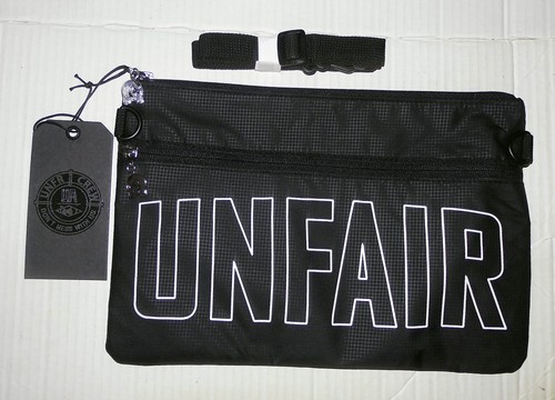 Unfair shoulder bag - unfair, black