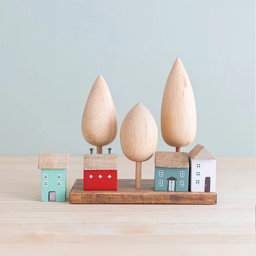 Vintage holz miniatur - vintage,