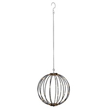 LED Fensterdeko Kugel Schwarz