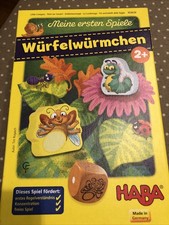 HABA Meine ersten Spiele ab 2 Jahre WÜRFELWÜRMCHEN 