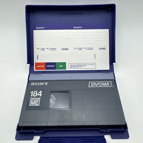 Sony pdv 184 dvcam - sony, pdv-184