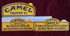 3 Aufkleber Camel Zigaretten Camel Trophy 1983 & 1983, Sticker in gutem  Zustand